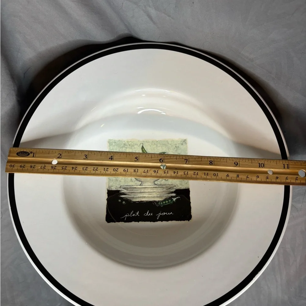 Vintage Crate&Barrel Trattoria Pasta Bowl Beet 11 inches